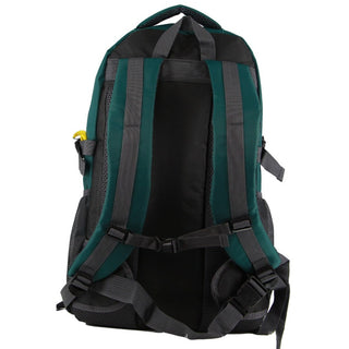 Backpack Green / Ripstop Nylon PC 3852 GRN Pierre Cardin Nylon Adventure Travel & Sport Large Backpack in Green