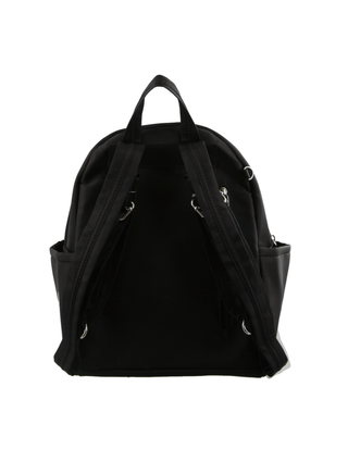 Backpack Black / Nylon PC 2418 BLK Pierre Cardin Nylon Anti-Theft Backpack in Black