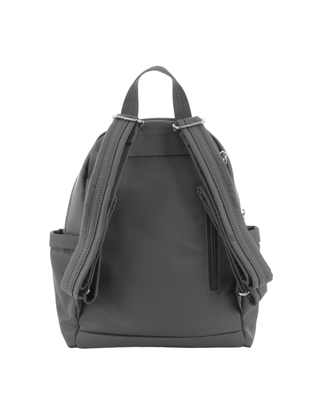 Backpack Grey / Nylon PC 2418 GREY Pierre Cardin Nylon Anti-Theft Backpack in Grey
