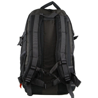 Backpack Grey / Ripstop Nylon PC 3850 GREY Pierre Cardin Nylon Travel & Sport Medium Backpack in Grey