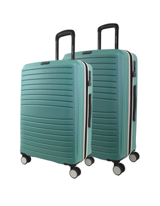 Hard Shell Luggage Mint / Polycarbonate (PC) PC 4032LM MINT Pierre Cardin Oasis Hard Shell Large & Medium Bundle 2-Piece Set