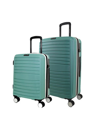 Hard Shell Luggage Mint / Polycarbonate (PC) PC 4032MC MINT Pierre Cardin Oasis Hard Shell Medium and Cabin Bundle 2-Piece Set