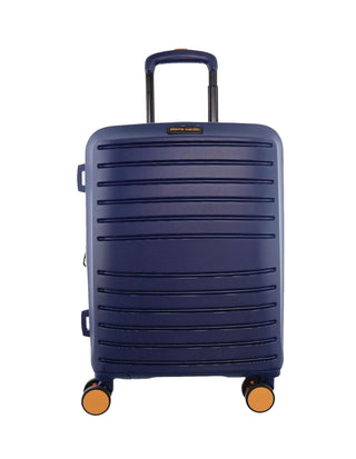 Hard Shell Luggage Navy / Polycarbonate (PC) PC 4032LC NAVY Pierre Cardin Oasis Navy Hard Shell Large and Cabin Bundle 2-Piece Set