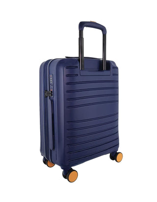 Hard Shell Luggage Navy / Polycarbonate (PC) PC 4032LC NAVY Pierre Cardin Oasis Navy Hard Shell Large and Cabin Bundle 2-Piece Set