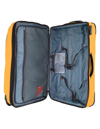 Soft Shell Luggage Yellow / Soft Luggage PC 3940 YELL Pierre Cardin Soft-shell 3-Piece Trolley Set in Yellow in Yellow