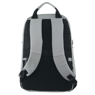 Backpack Grey / Nylon PC 3622 GREY Pierre Cardin Travel & Business Backpack with Built-in USB Port in Grey