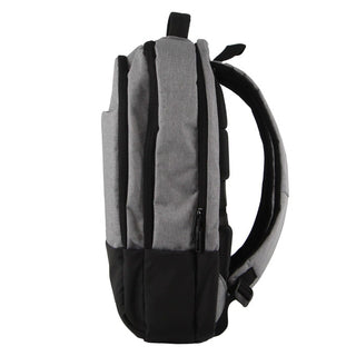Backpack Grey / Nylon PC 3624 GREY-BLK Pierre Cardin Travel & Business Backpack with Built-in USB Port in Grey