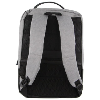 Backpack Grey / Nylon PC 3624 GREY-BLK Pierre Cardin Travel & Business Backpack with Built-in USB Port in Grey