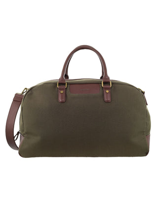 Overnight Bag Brown / Canvas PC 4026 BRN Pierre Cardin Unisex Nomad Canvas Overnight Bag in Brown