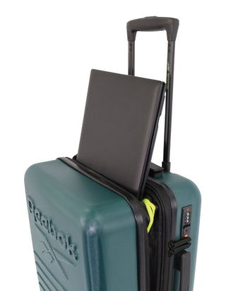 Hard Shell Luggage Forest Green / Carry-On (Small) / Hard Luggage RB 02C FOREST GREEN Reebok Adventure 54cm CABIN Hard Shell Suitcase in Forest Green