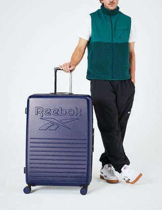 Hard Shell Luggage Navy / Check-In (Medium) / Hard Luggage RB 02M NAVY Reebok Adventure 70cm MEDIUM Hard Shell Suitcase in Navy