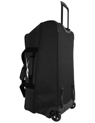 Duffel Bag Black / Water Resistant Coated Nylon/ Nylon PU RB 10 BLK Reebok All Star 72cm LARGE Leather Film Soft Shell Suitcase in Black