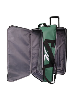 Duffel Bag Green / Water Resistant Coated Nylon/ Nylon PU RB 10 GRN Reebok All Star 72cm LARGE Leather Film Soft Shell Suitcase in Green
