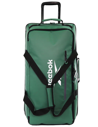 Duffel Bag Green / Water Resistant Coated Nylon/ Nylon PU RB 10 GRN Reebok All Star 72cm LARGE Leather Film Soft Shell Suitcase in Green