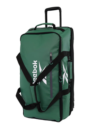 Duffel Bag Green / Water Resistant Coated Nylon/ Nylon PU RB 10 GRN Reebok All Star 72cm LARGE Leather Film Soft Shell Suitcase in Green