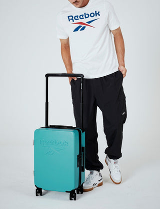 Hard Shell Luggage Turquoise / Carry-On (Small) / Hard Luggage RB 01 TURQ Reebok Expedition 54cm CABIN Hard Shell Suitcase in Turquoise