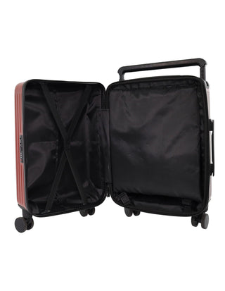 Hard Shell Luggage Wine / Carry-On (Small) / Hard Luggage RB 01 WINE Reebok Expedition 54cm CABIN Hard Shell Suitcase in Wine