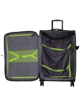 Soft Shell Luggage Khaki / Check-In (Medium) / Soft Luggage RB 04M KHAKI Reebok Pro 69cm MEDIUM Leather Film Soft Shell Case in Khaki