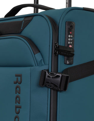 Soft Shell Luggage Teal / Check-In (Medium) / Soft Luggage RB 04M TEAL Reebok Pro 69cm MEDIUM Leather Film Soft Shell Case in Teal