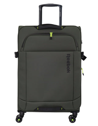 Soft Shell Luggage Khaki / Check-In (Large) / Soft Luggage RB 04L KHAKI Reebok Pro 78cm LARGE Leather Film Soft Shell Case in Khaki