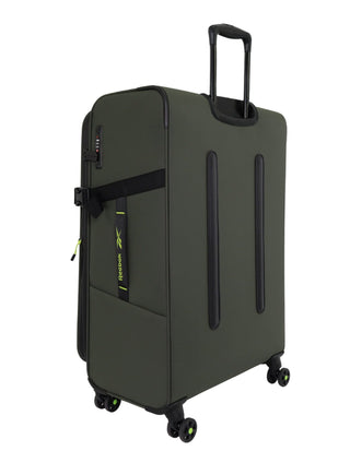 Soft Shell Luggage Khaki / Check-In (Large) / Soft Luggage RB 04L KHAKI Reebok Pro 78cm LARGE Leather Film Soft Shell Case in Khaki