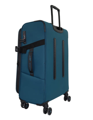 Soft Shell Luggage Teal / Check-In (Large) / Soft Luggage RB 04L TEAL Reebok Pro 78cm LARGE Leather Film Soft Shell Case in Teal