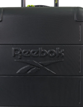 Hard Shell Luggage Black / Carry-On (Small) / Hard Luggage RB 03C BLK Reebok Wanderer 54cm CABIN Hard Shell Suitcase in Black