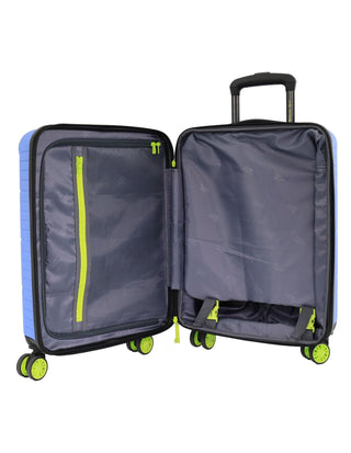 Hard Shell Luggage Blue / Carry-On (Small) / Hard Luggage RB 03C BLUE Reebok Wanderer 54cm CABIN Hard Shell Suitcase in Blue