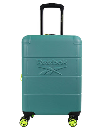 Hard Shell Luggage Turquoise / Carry-On (Small) / Hard Luggage RB 03C TURQ Reebok Wanderer 54cm CABIN Hard Shell Suitcase in Turquoise