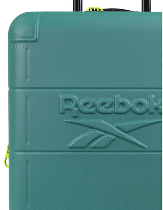 Hard Shell Luggage Turquoise / Carry-On (Small) / Hard Luggage RB 03C TURQ Reebok Wanderer 54cm CABIN Hard Shell Suitcase in Turquoise