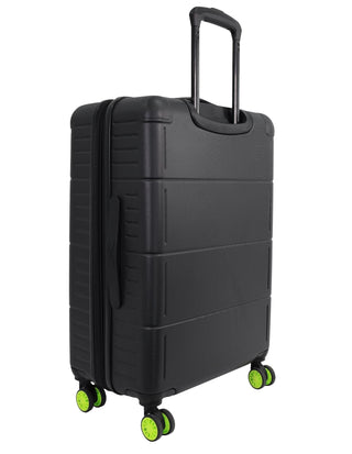 Hard Shell Luggage Black / Check-In (Medium) / Hard Luggage RB 03M BLK Reebok Wanderer 67cm MEDIUM Hard Shell Suitcase in Black