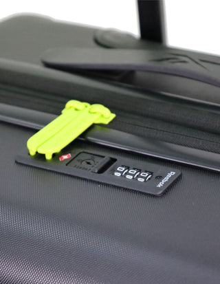 Hard Shell Luggage Black / Check-In (Medium) / Hard Luggage RB 03M BLK Reebok Wanderer 67cm MEDIUM Hard Shell Suitcase in Black