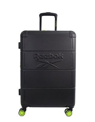 Hard Shell Luggage Black / Check-In (Medium) / Hard Luggage RB 03M BLK Reebok Wanderer 67cm MEDIUM Hard Shell Suitcase in Black