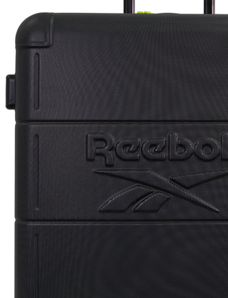 Hard Shell Luggage Black / Check-In (Medium) / Hard Luggage RB 03M BLK Reebok Wanderer 67cm MEDIUM Hard Shell Suitcase in Black