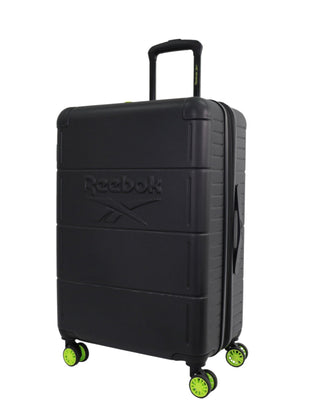 Hard Shell Luggage Black / Check-In (Medium) / Hard Luggage RB 03M BLK Reebok Wanderer 67cm MEDIUM Hard Shell Suitcase in Black