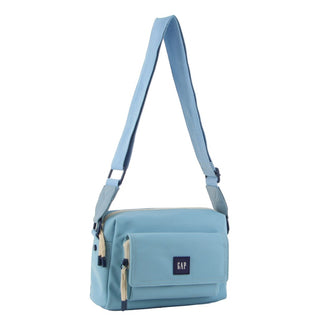 Gap Ladies Nylon Travel Cross-Body Bag in Light Blue