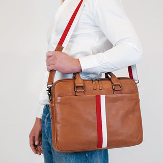 Gap Leather Business/Computer Bag in Tan