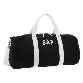 Gap Unisex Canvas Overnighter/Barrell Bag in Black