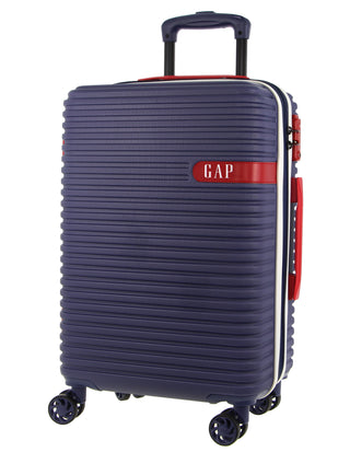 GAP Navy Hard Shell LARGE and CABIN 2-Piece Set + Luggage Tag