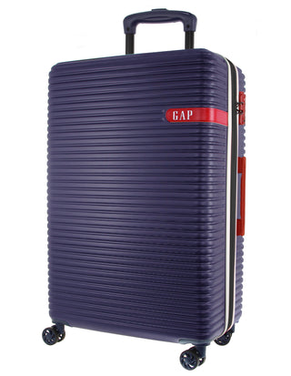 GAP Navy Hard Shell LARGE and CABIN 2-Piece Set + Luggage Tag