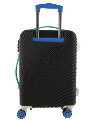 GAP Stripe Hard-shell 56cm CABIN Suitcase in Black