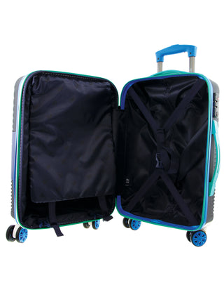 GAP Stripe Hard-shell 56cm CABIN Suitcase in Black