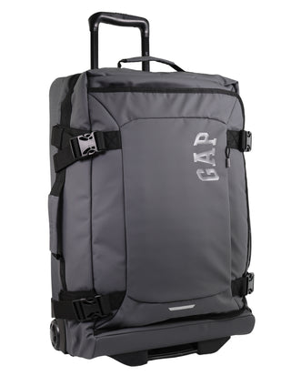 GAP Travel 73cm LARGE Soft Shell Suitcase in Charcoal