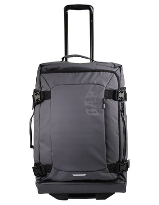 GAP Travel 73cm LARGE Soft Shell Suitcase in Charcoal