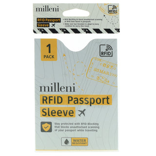 Milleni Travel RFID Passport Sleeve (1PK)