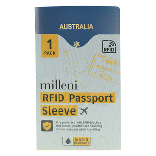 Milleni Travel RFID Passport Sleeve (1PK)