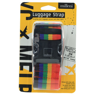 Milleni Travel Multi-Coulour Luggage Strap