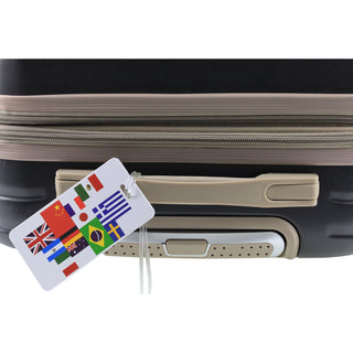 Milleni Travel Flags Luggage Tag