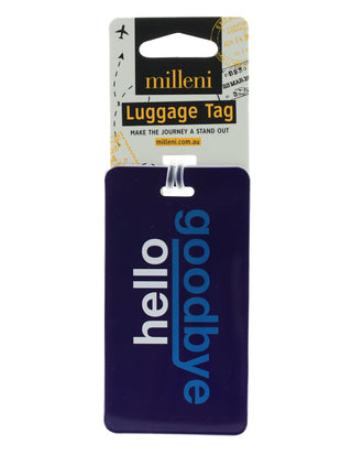 Milleni Travel Hello Luggage Tag
