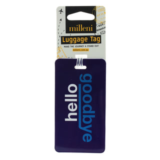 Milleni Travel Hello Luggage Tag